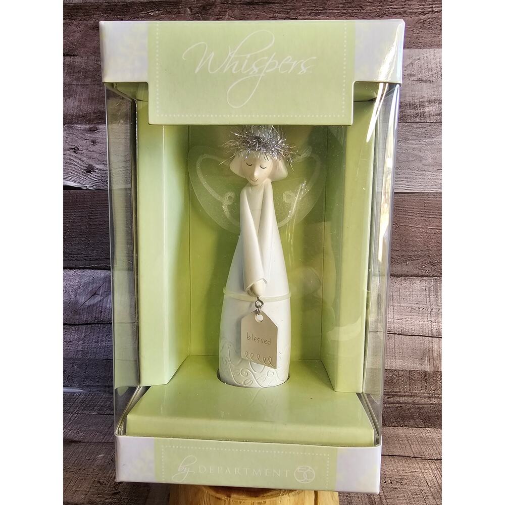2009 Department 56 JOY Whispers Angel Figurine NEW